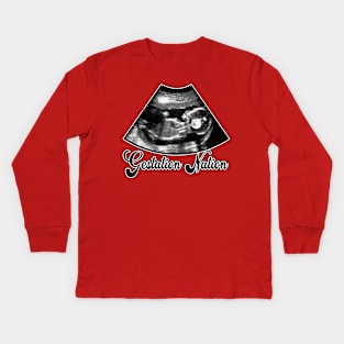 Gestation Nation #1 (light version) Kids Long Sleeve T-Shirt